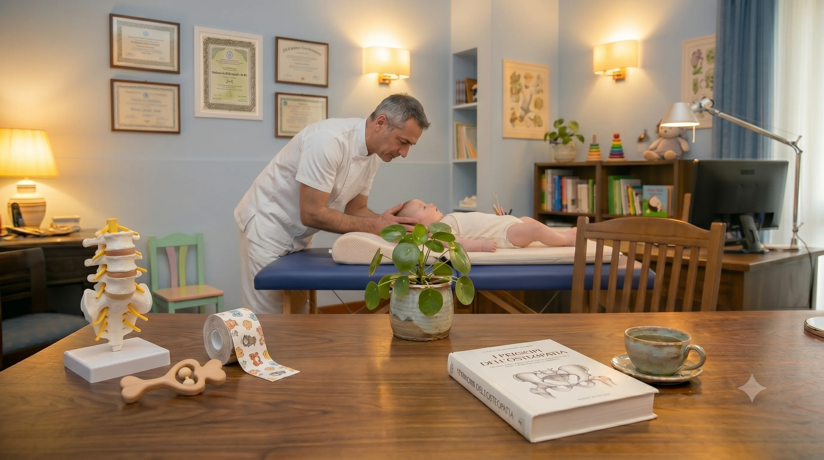 Osteopatia pediatrica a Messina: cura delicata per neonati